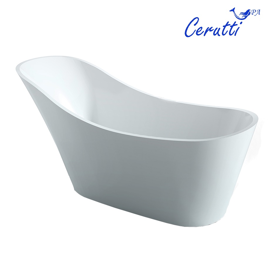 Акриловая ванна Ceruttispa GLORIA170 170х78 отдельностоящая, белый