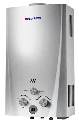 Газовая колонка EDISSON F 20 D (silver)