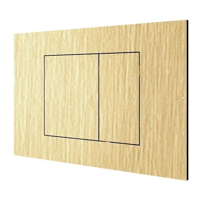 Кнопка смыва Almar E330001.HB для инсталляций TECE и GEBERIT, латунь брашированная