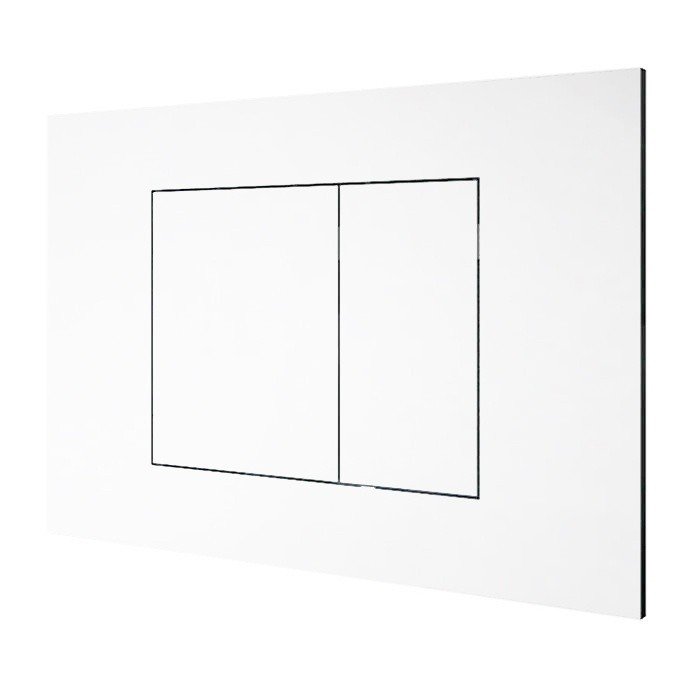 Кнопка смыва Almar E330001.MW для инсталляций TECE и GEBERIT, белый матовый