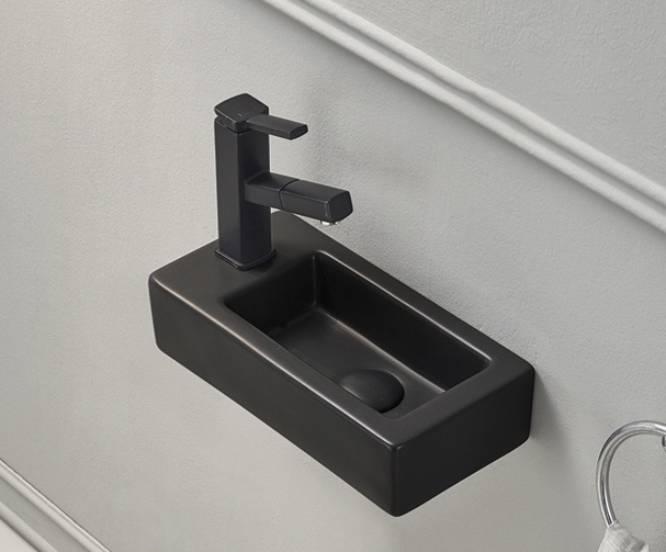 Раковина Gid Suspendido Bm9272R 36,5х18 см, черная матовая