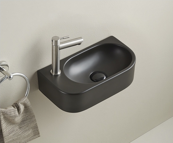 Раковина Gid Suspendido Bm9274R 40х21,5 см, черная матовая