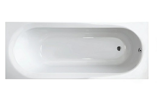 Акриловая ванна Alba Spa Baline 170х70 см, белая глянцевая ВПР0030000100