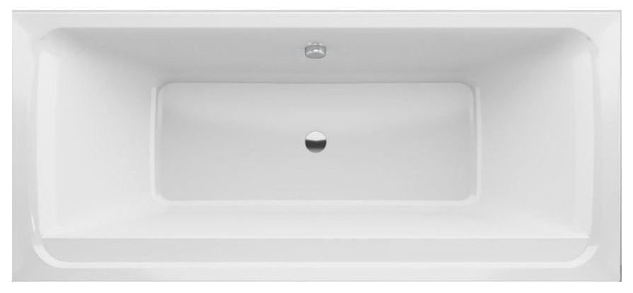 Акриловая ванна Alba Spa Barselona 2.0 180х80 см, белая глянцевая ВПР0320200101