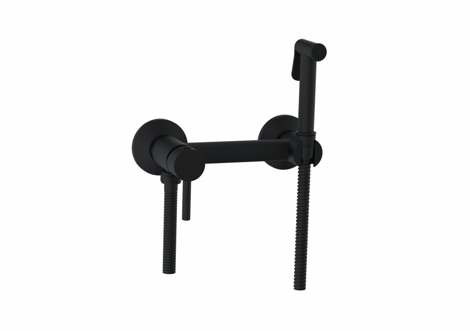 Гигиенический душ CeramaLux DRS/001 черный матовый