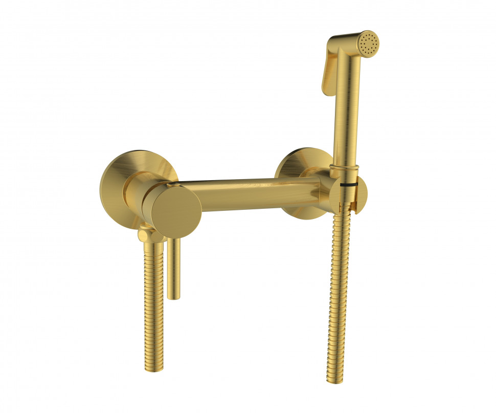 Гигиенический душ CeramaLux DRS/007 матовое золото