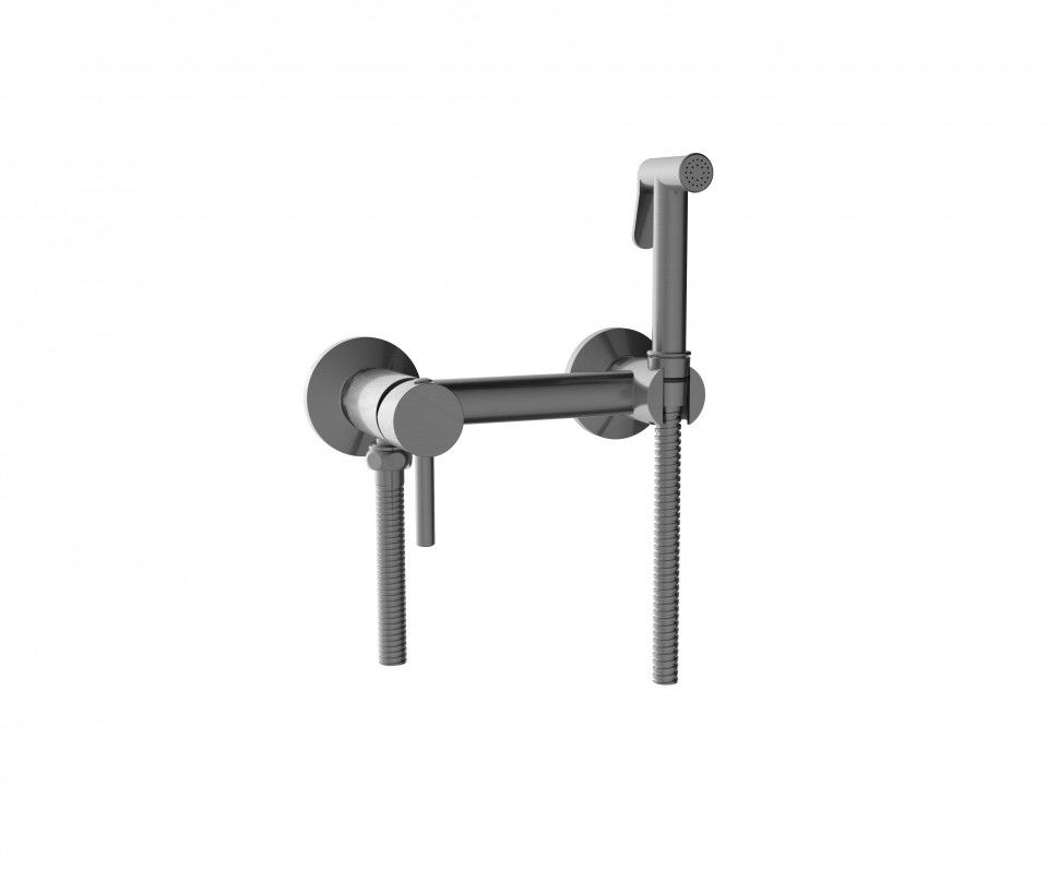 Гигиенический душ CeramaLux DRS/008 оружейная сталь