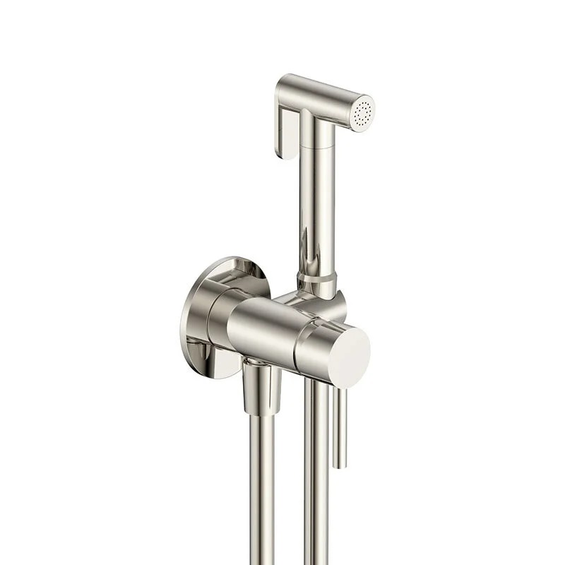 Гигиенический душ AQUAme Siena AQM6217BN со смесителем, никель шлифованный