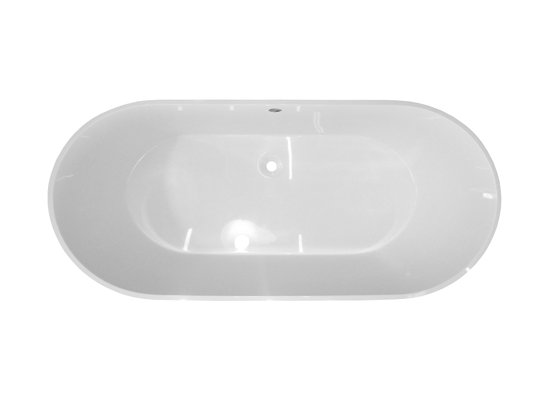 Ванна из искусственного камня Богема Sofia silk VSO16075M 160х75 см, белая матовая