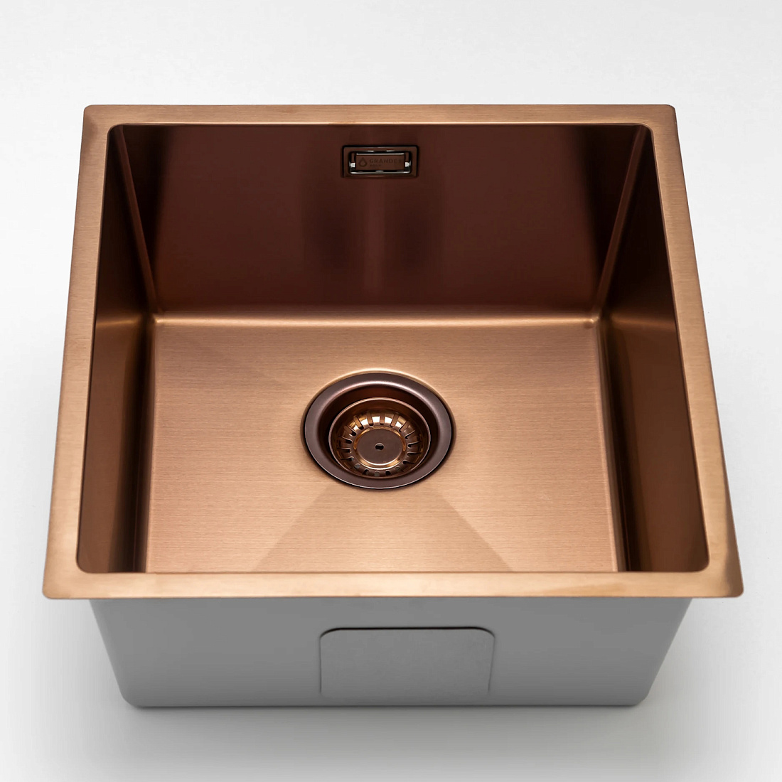 Мойка кухонная Grandex Aqua Proline 3034132 44х44 см, медь