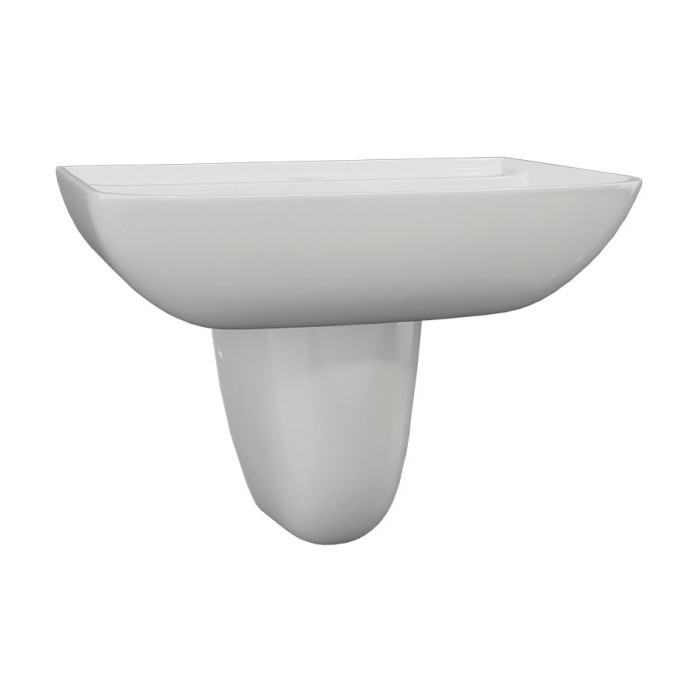 Раковина Rosa Рио 55 с полупьедсталом