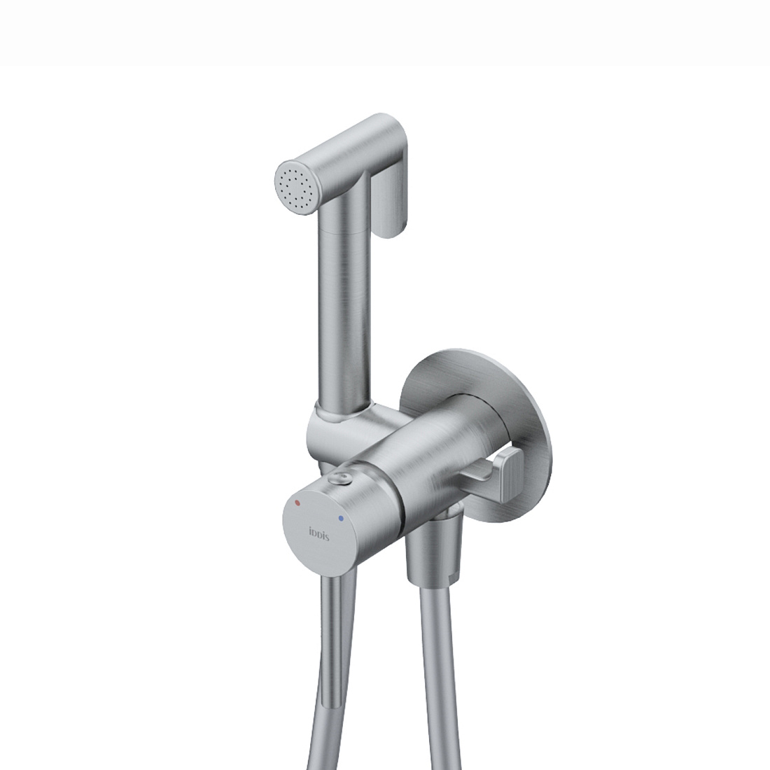 Гигиенический душ Iddis Axes 005BCR0i08 со смесителем, хром матовый