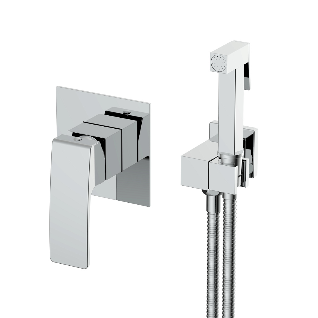 Гигиенический душ Raglo R01.53 со смесителем, хром