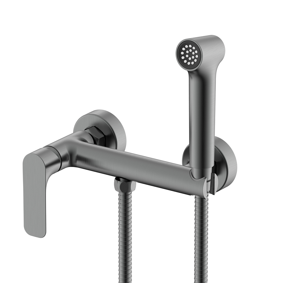 Гигиенический душ Raglo R03.51.09 со смесителем, графит