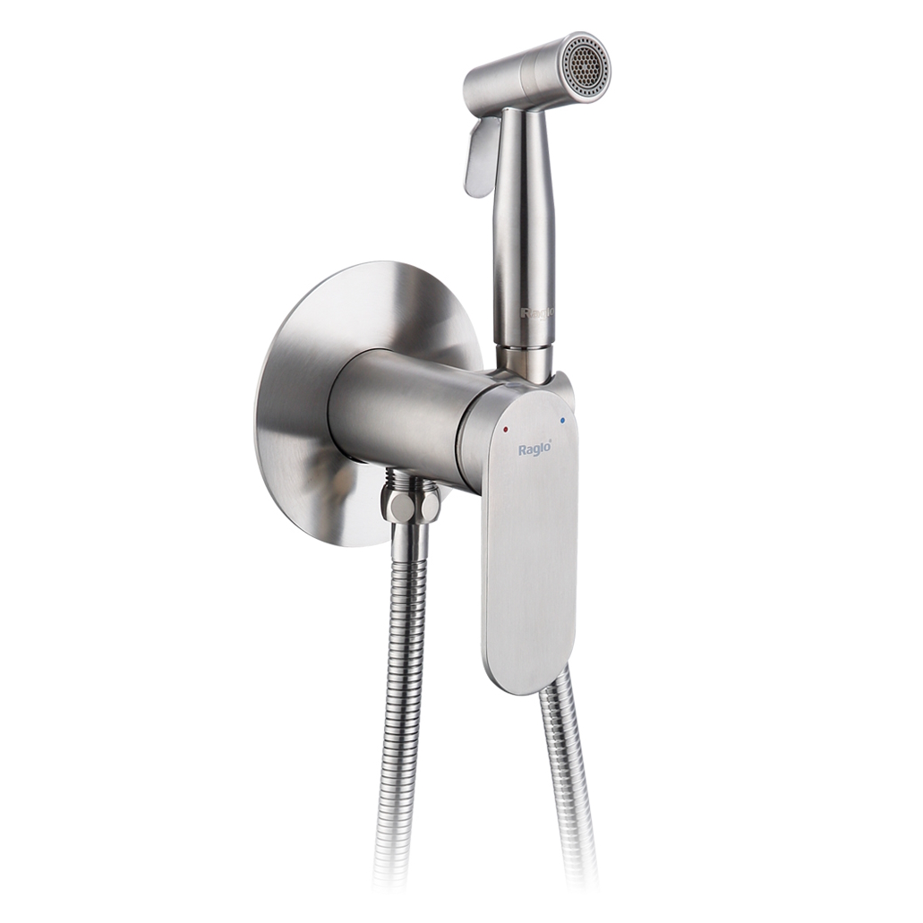 Гигиенический душ Raglo R10.52.05 со смесителем, сатин