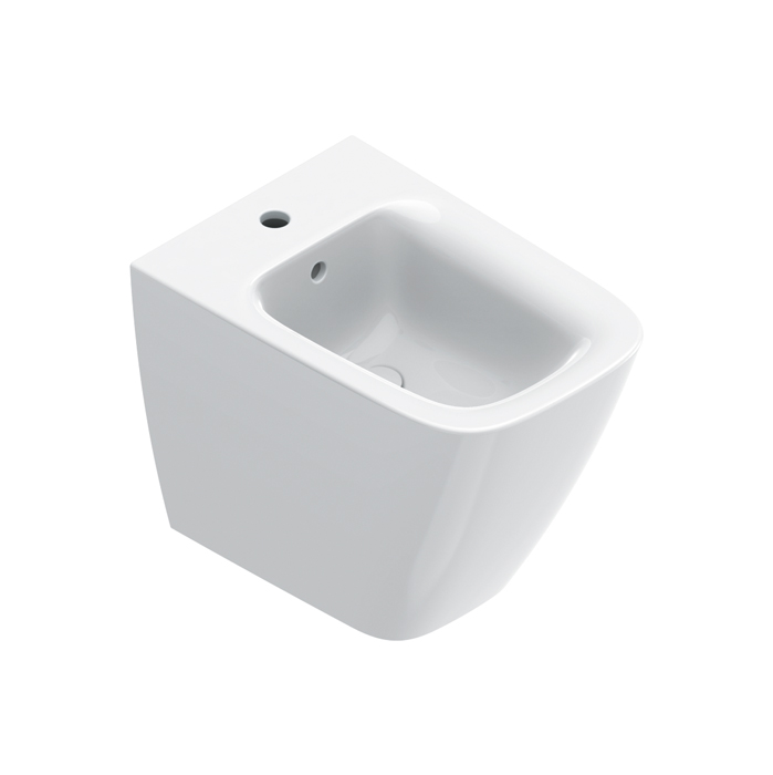 Биде напольное Catalano Green 0419551001 с 1 отверстием под смеситель, белый