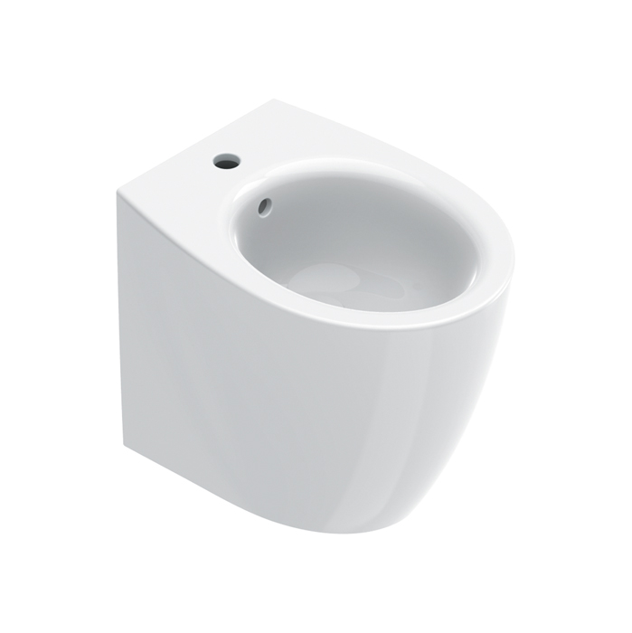 Биде напольное Catalano Italy 0719521001 с 1 отверстием под смеситель, белый