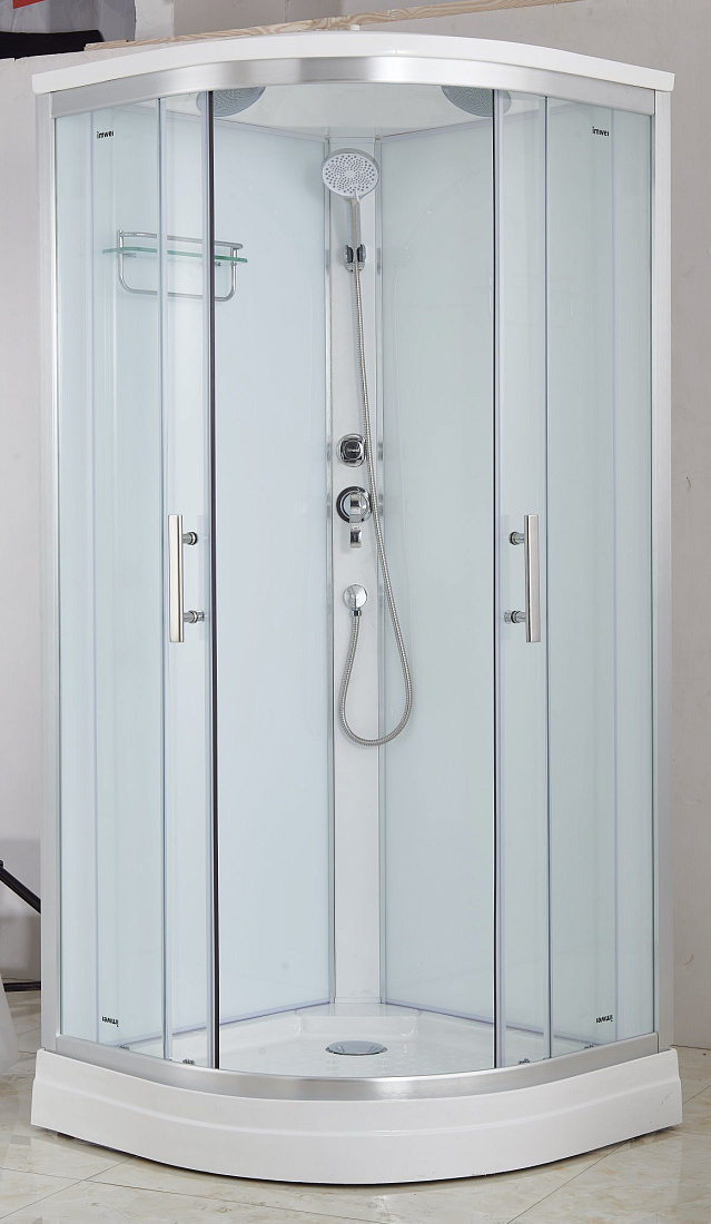Душевая кабина Imwei XDL-09H 90х90 профиль хром, стекло прозрачное