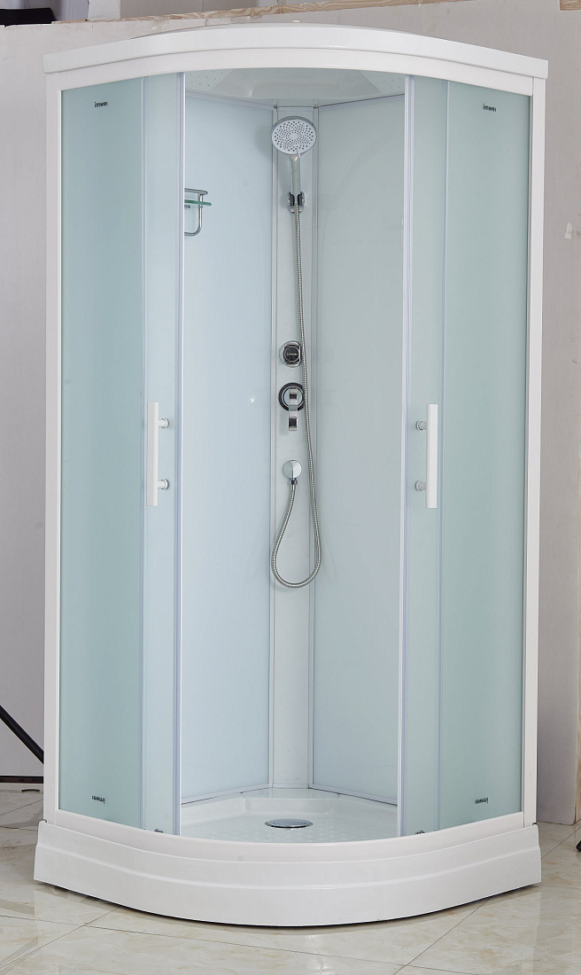 Душевая кабина Imwei XDM-09FH 90х90 профиль хром, стекло прозрачное