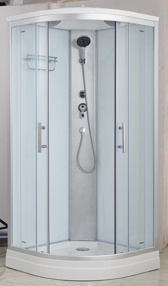 Душевая кабина Imwei XDS-09SC 90х90 профиль хром, стекло прозрачное