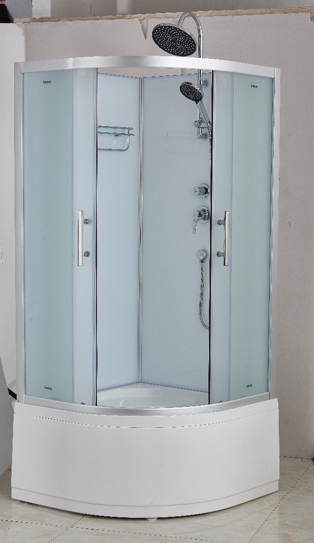 Душевая кабина Imwei XH-90FS 90х90 профиль хром, стекло матовое