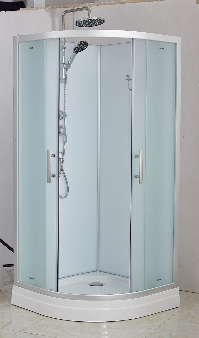 Душевая кабина Imwei XN-09FS 90х90 профиль хром, стекло матовое