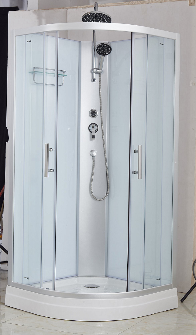 Душевая кабина Imwei XS-09SC 90х90 профиль хром, стекло прозрачное