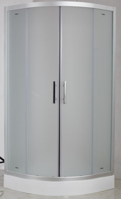 Душевой уголок Imwei YL-9001F 90х90 с поддоном, стекло матовое, профиль хром