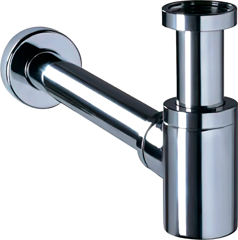 Сифон для раковины Wirquin Lineis 31640003 без выпуска 1/4 х 32 мм, хром