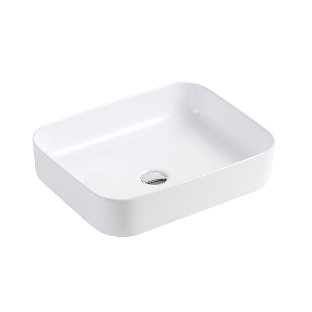 Раковина WesnaArt Kubus 3010-KUB13 51x39,5 см, белая