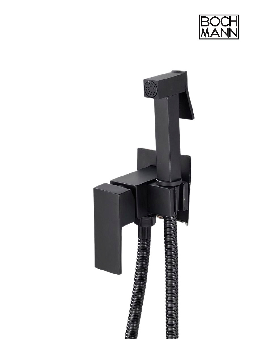 Гигиенический душ Boch mann Resia CK-P11B BM10413 со смесителем, черный