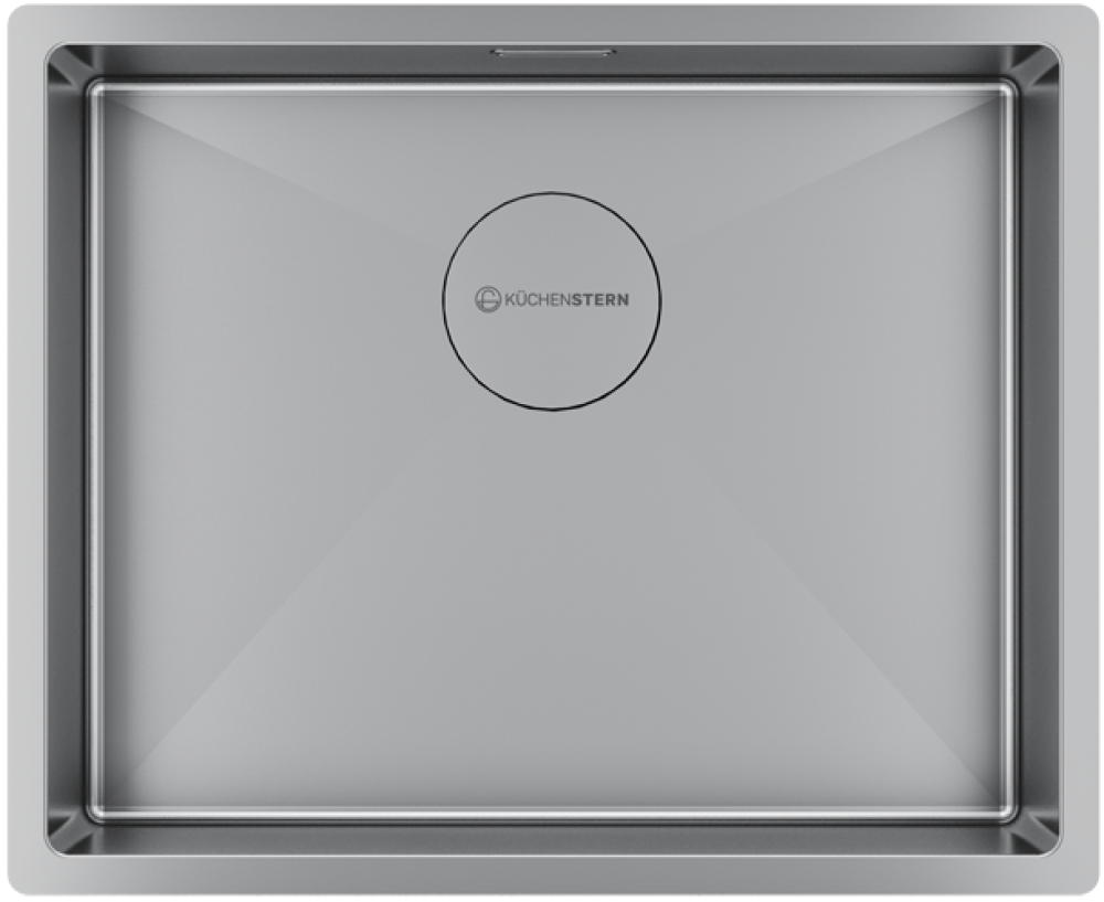 Мойка кухонная KuchenStern KRAFT 60 54х44 см, нержавеющая сталь