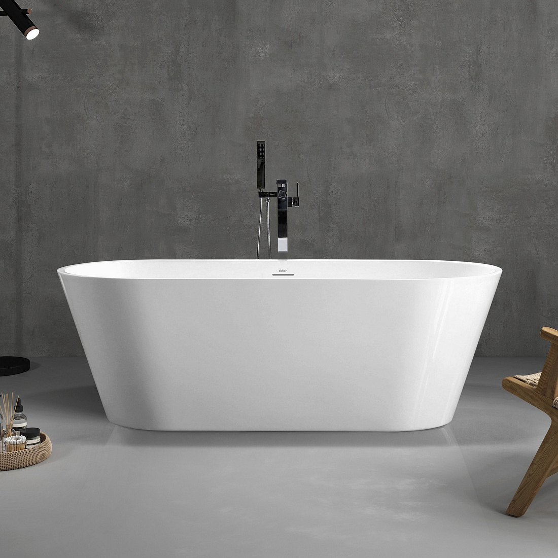 Акриловая ванна Abber AB9268-1.7 170х80