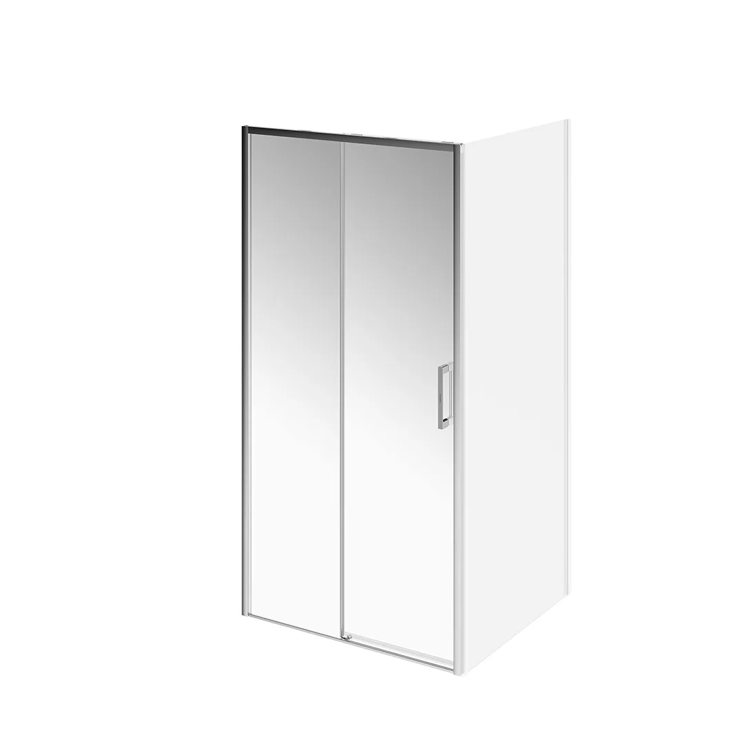 Душевая дверь в нишу Kerama Marazzi Lindo LN.100.SD.CR 100х195 см, профиль хром, стекло прозрачное