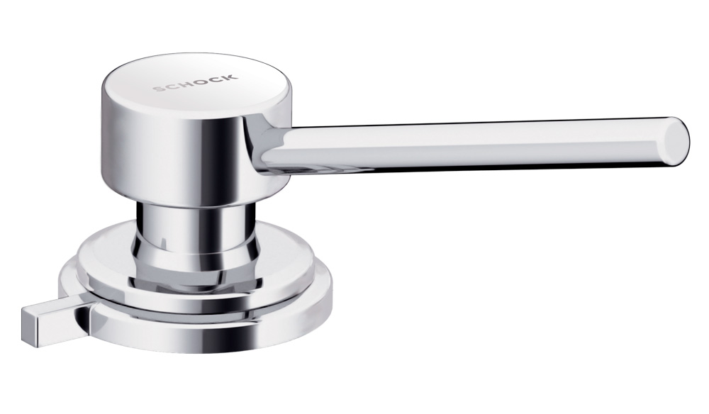 Дозатор жидкого мыла Schock Ladon 629016 хром