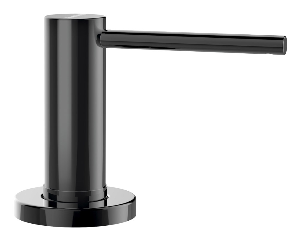 Дозатор жидкого мыла Schock Samo 710664 вороненая сталь