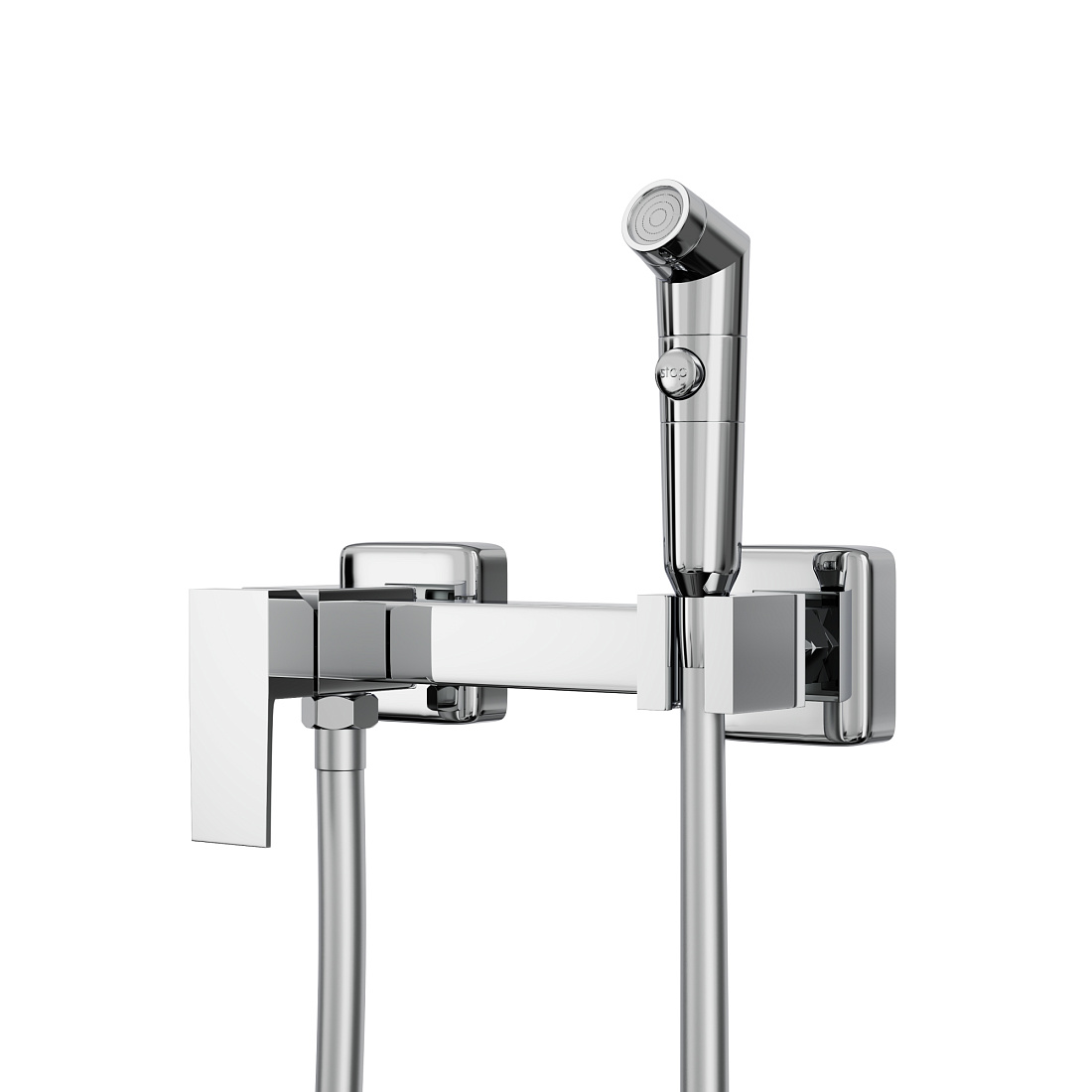 Гигиенический душ Tokito FURO со смесителем, хром (TOK-FUR-1017)