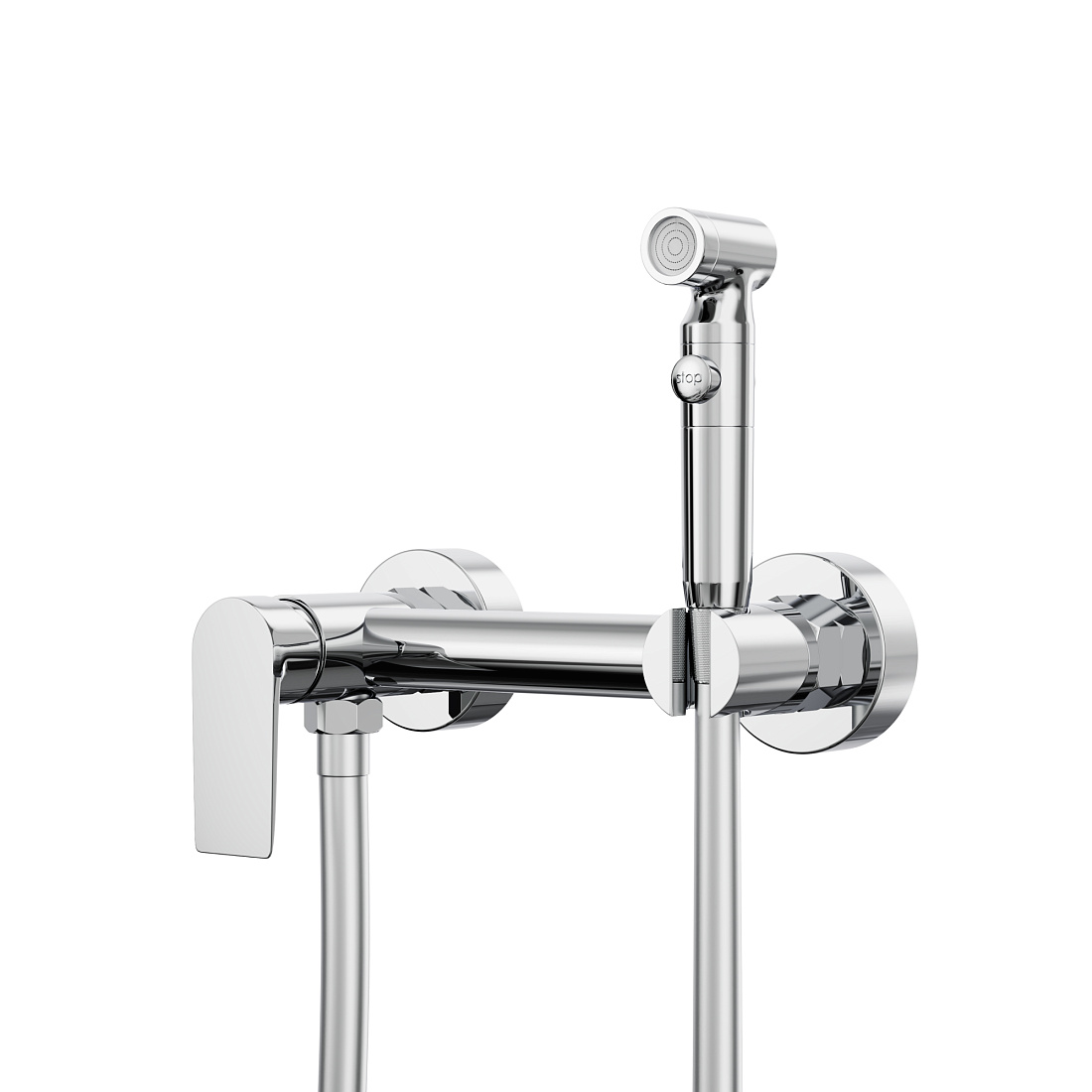Гигиенический душ Tokito FURO со смесителем, хром (TOK-FUR-1018)