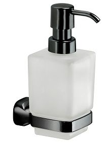 Дозатор Gedy Stelvio ST80(14) черный матовый