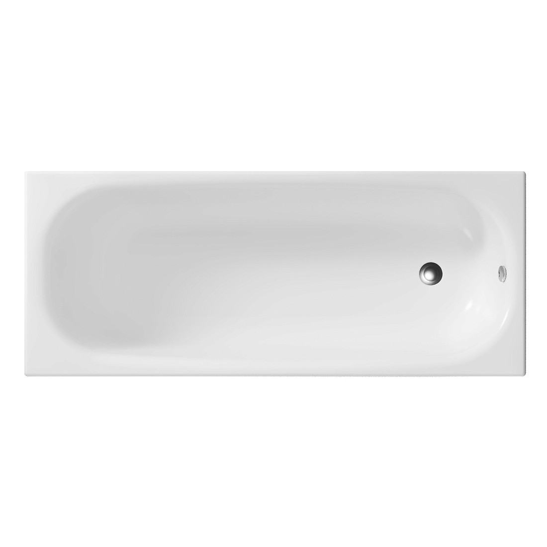 Акриловая ванна Niagara Brava 170х70 без каркаса