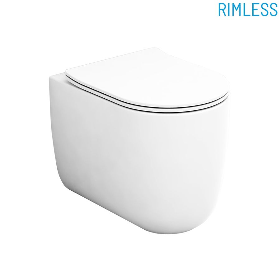 Приставной унитаз Olympia Milady MIL110313 черный глянцевый