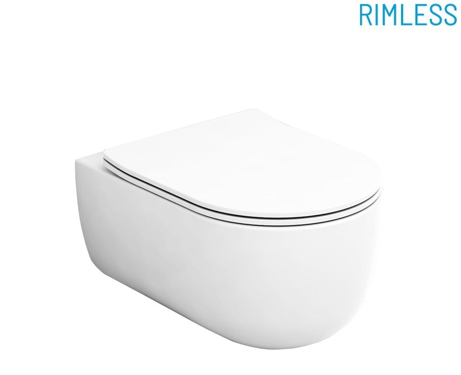 Подвесной унитаз Olympia Milady MILSET11 белый матовый