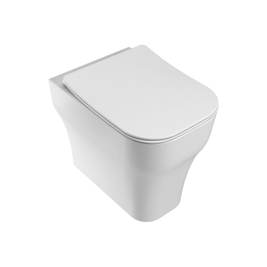 Приставной унитаз Olympia Sinthesis Eco SYN1103R13 черный глянцевый