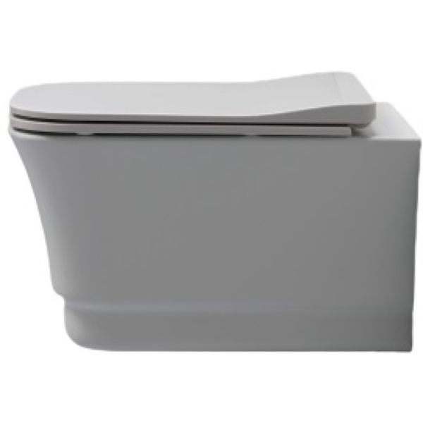 Подвесной унитаз White Ceramic Idea W10003SET01/Idea белый глянцевый