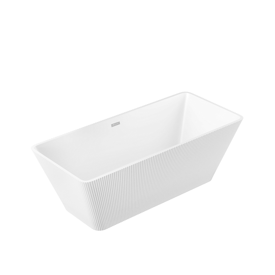 Акриловая ванна Grossman Cristal 170х75 отдельностоящая, белый матовый