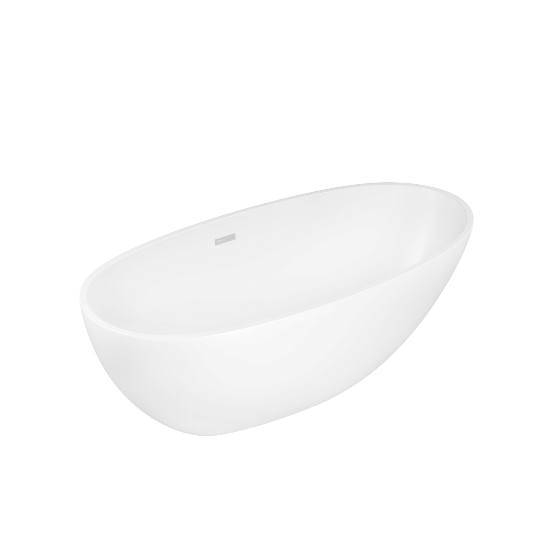Акриловая ванна Grossman Fly 170х75 отдельностоящая, белый матовый