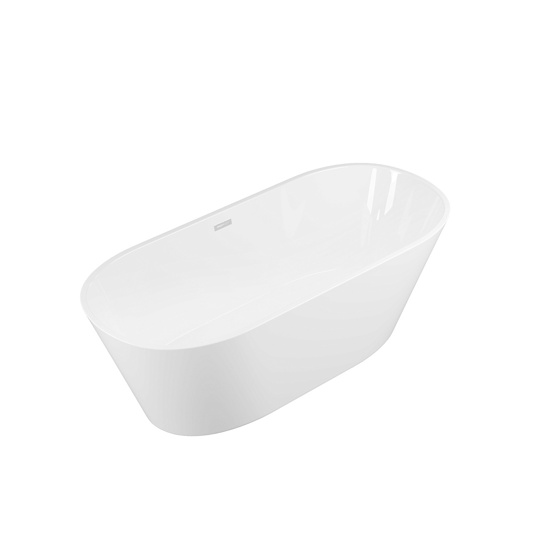 Акриловая ванна Grossman Forta 170х75 отдельностоящая, белый