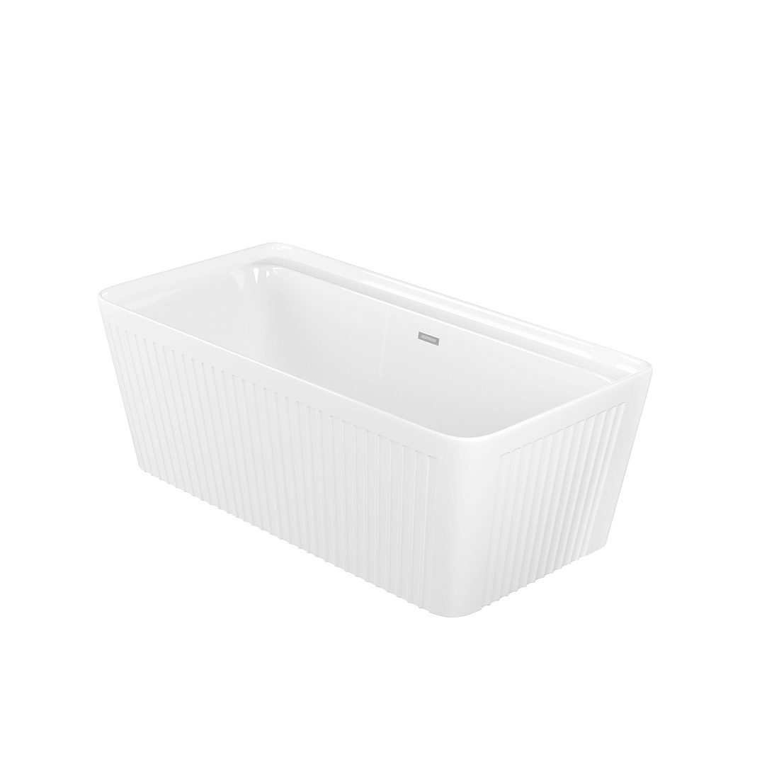 Акриловая ванна Grossman Cristal 150х75 пристенная, белый