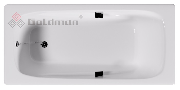 Чугунная ванна Goldman Art 170x80 см