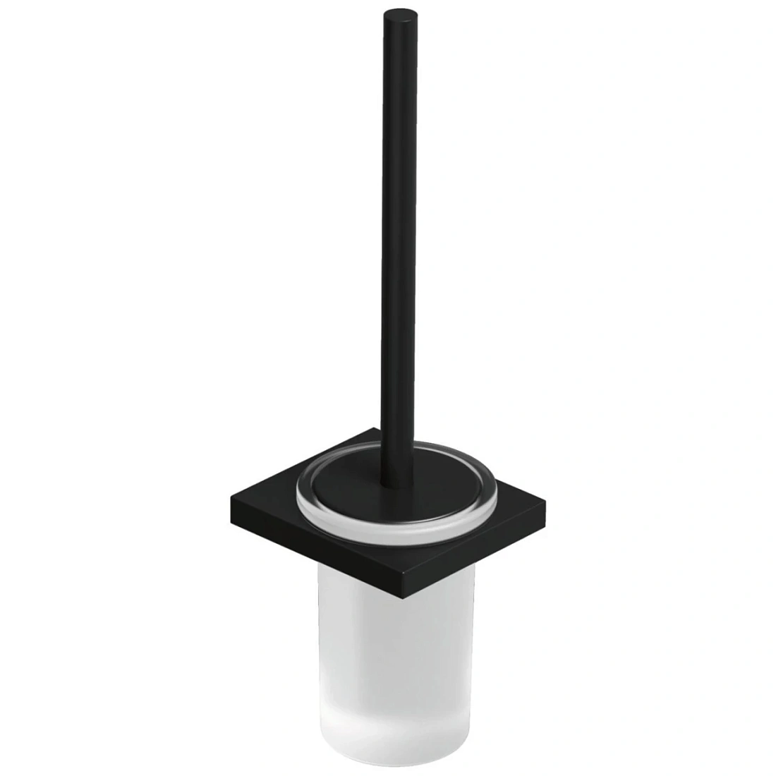 Ёршик Kludi Vela C 3197439 настенный, черный матовый